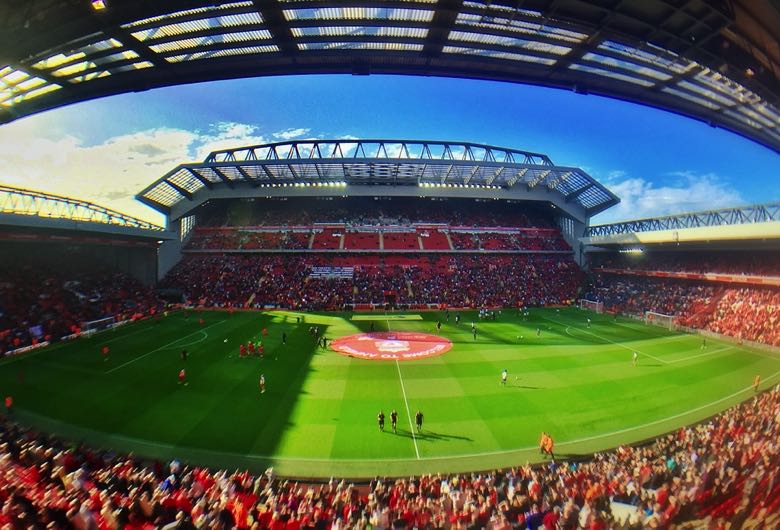 Anfield Stadium, Home of Liverpool FC